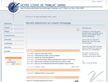Tablet Screenshot of hospiz-louise-hanau.de